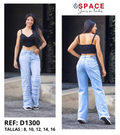 PANT DAMA RIGIDO D1300