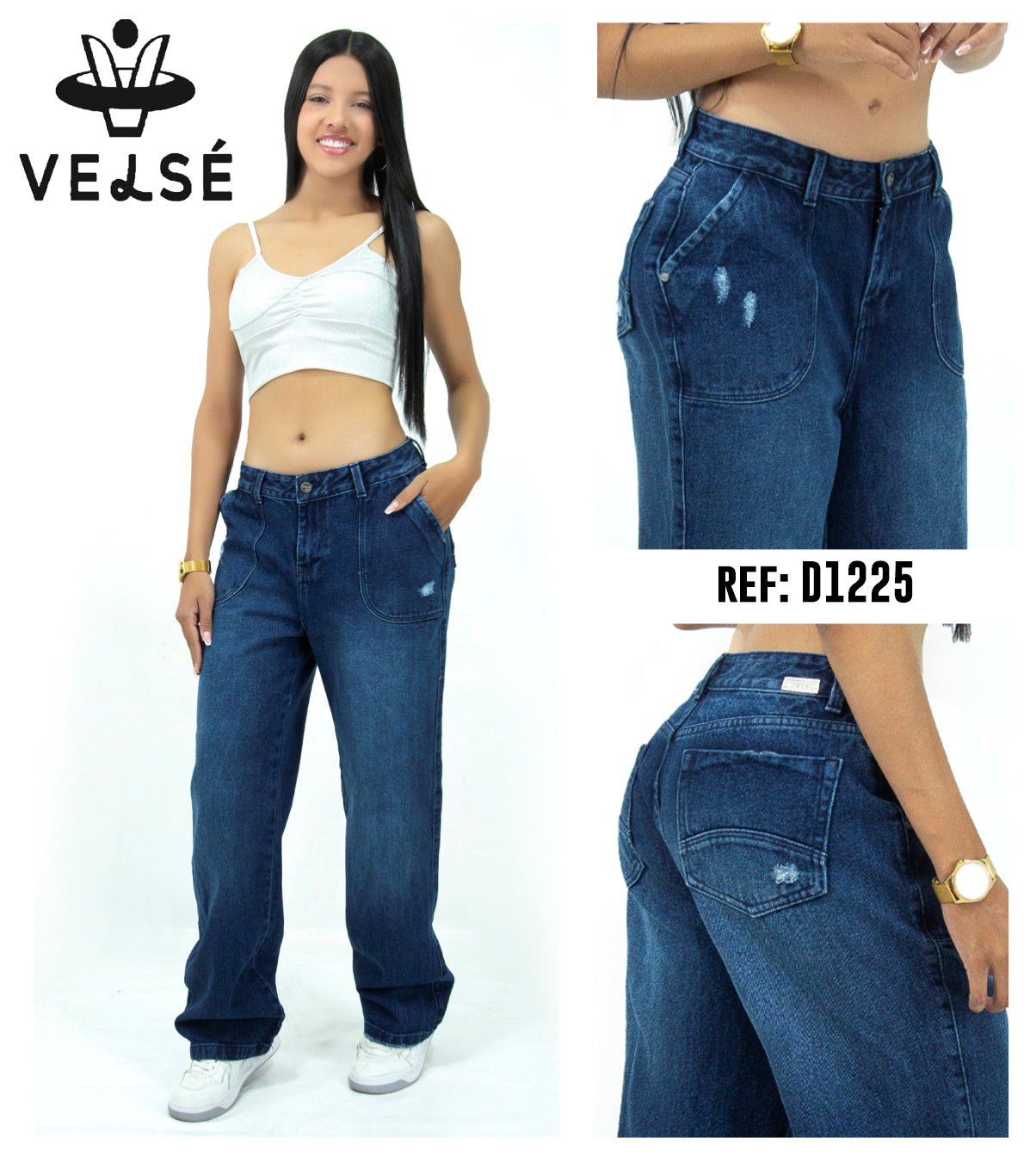 Pantalon dama rigido D1225