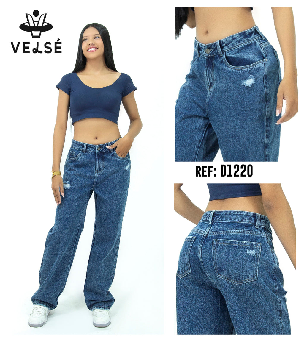 Pantalón Dama Wide Leg D1220
